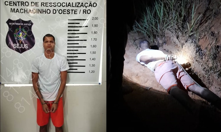 Machadinho Detento Que Fugiu De PresÍdio É Recapturado Pela Pm ApÓs Ser Amarrado Por Populares 1076